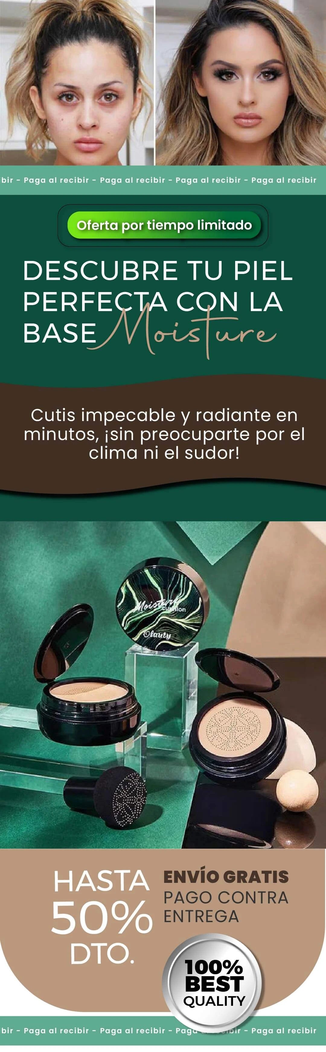 ¡LLegó a Colombia LA MEJOR BASE: MOISTURE! 😍FN