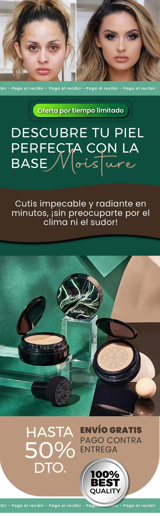 ¡LLegó a Colombia LA MEJOR BASE: MOISTURE! NTL😍🤩🎀