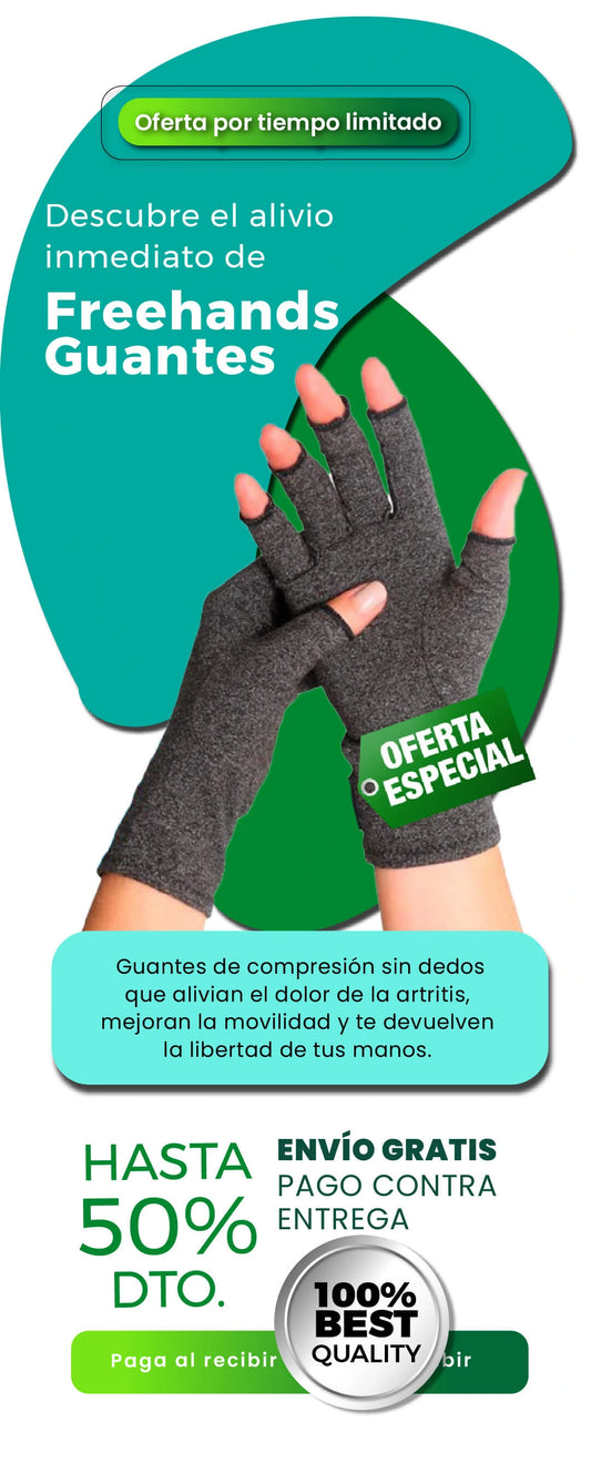 FREEHANDS: El alivio y apoyo que tus manos necesitan. Envío gratis