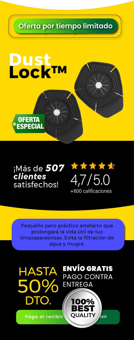 DustLock™ ENVÍO GRATIS + PAGO CONTRAENTREGA  🔥🚗